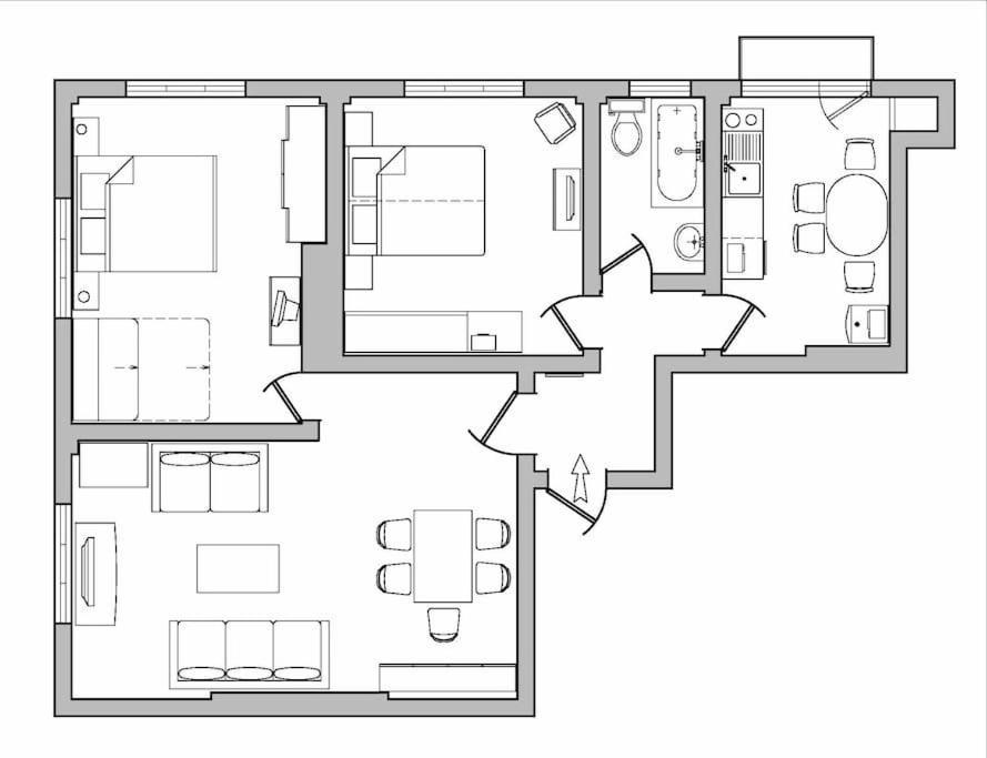Alegra Apartment In Sofia Downtown Экстерьер фото